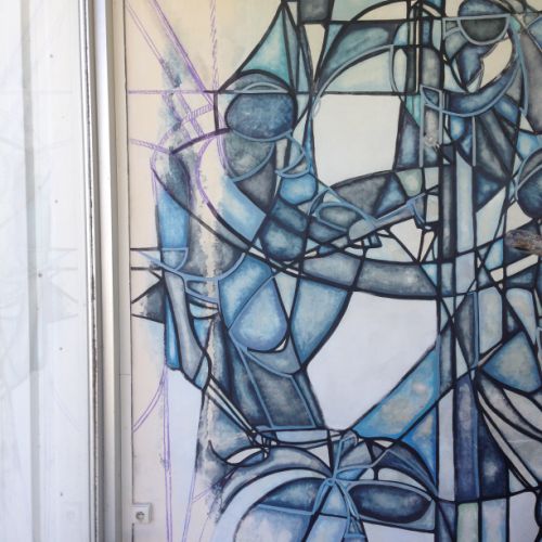 Etape 2 - Restauration fresque - Décoration entreprise