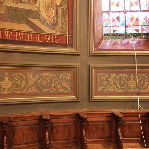 Etape 3 - Restauration de fresque - Eglise de Mauve sur Loire 44