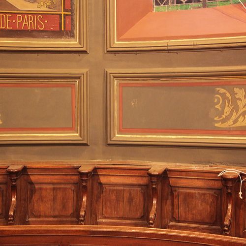 Etape 2 - Restauration de fresque - Eglise de Mauve sur Loire 44